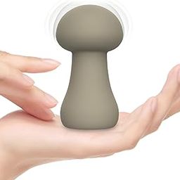 MaeDouy Mushroom Shaped Shoulder & Neck Electric Massager - Waterproof Personal Handheld Cordless Portable Travel Back Massager, Suitable for Full Body to Relieve Muscle Pain and Fatigue.(Light Green)-image-20