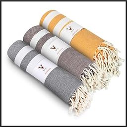 PATVY Bamboo Bath Towels | Ultra Soft Quick Dry Towels for Men & Women | Large Size 75x150 cm | Lightweight Towel Set – Pack of 3 (Maroon, Yellow, Grey)-image-53