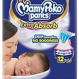 MamyPoko Pants Extra Absorb Baby Diapers Newborn/X-Small (Nb/Xs),99 Pcs,Upto 5 Kg,1 Count-image-84