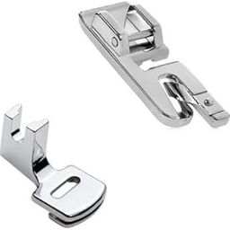 QUTEX Combo Pico Hem & Gathering Foot for Low Shank Automatic Sewing Machines - 2-in-1 Professional Presser Foot Attachment Kit-image-15