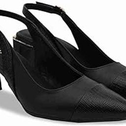 by Regal Women Block Heel Slingbacks-image-21