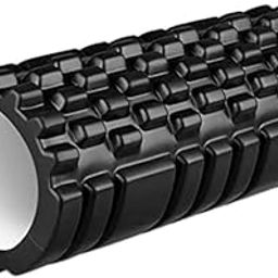 SHOEFWINKL Foam Roller, Deep Tissue Massage and Body Pain High Density Foam Roller for Exercise in Gym, Home Back Roller for Muscle Recovery Massage Roller for Stretching - 33cm White-image-96