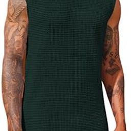 Men's Workout Tank Tops Sleeveless Stylish T Shirt Muscle Gym Fitness Tee B L2707 VK-image-82