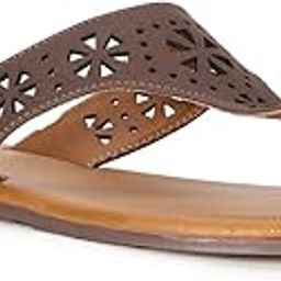 Womens Casual Slipper Aditi Th - 7 Uk, Brown-image-22