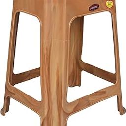 Prima Strong and Durable Plastic Stool for Adults, Kitchen and Garden Stool with high Load Capacity Model Number: STOOL-311 (Set of 1, Sandalwood)-image-85