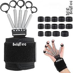 Adjustable Hand Grip Strengthener 60 kg with Wrist Roller, Finger Stretchers, Carrying Case – Forearm & Finger Strength Trainer for Grip Training & Rehabilitation-image-6