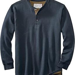 Men's Tough as Buck Double Layer Thermal Henley Shirt-Casual Long Sleeve Waffle Knit Regular Fit-image-32