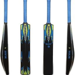 Cloverbyte Blast Classic Cricket Bat (Size: Full Size bat, Plastic Bat) Color Blue-BAT-6