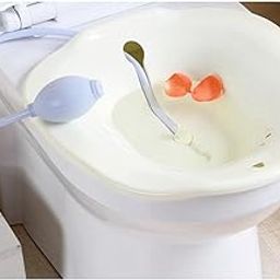 Bnf® Toilet Sitz Bath Tub Hip Basin with Flusher for Pregnant Hemorrhoids White|Health & Beauty | Medical, Mobility & Disability | Daily Living Aids | Incontinence Aids-image-17