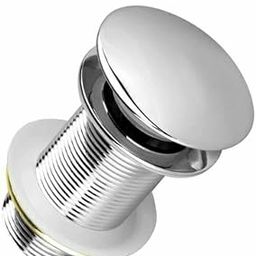 BATHBLISS CPW-02 - Stainless Steel Chrome Finish Pop up Waste Coupling (Pack of 1)-image-67