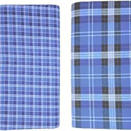 100% Pure Cotton Multicolor Premium Modern Lungies for Men (Size 2.10 Meters) Pack of 2 pcs.-26