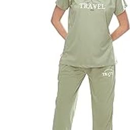 Printed Round Neck Half sleeves Co-ord set Tracksuit For Women-image-84