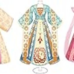 VELURA Chinese Ancient Clothes Material Kit Handmade Gift Chinese Traditional Dress 5 Mannequins|10 Door Hinges|Dolls & Bears|Dolls & Bears-image-6