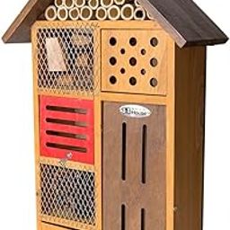 Super Moss (56102) Clover Beneficial Bug Hotel, Honey Stain-image-29