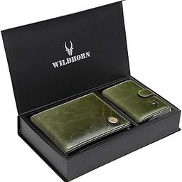 Green Leather Men's Wallet and Card Holder (RAKHIGIFT1173)-image-47