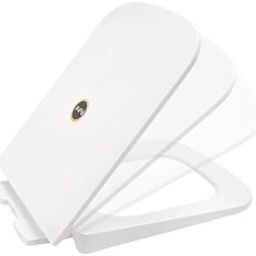 Ruhe® Elite Square Toilet Seat Cover | Soft Close | White | Noise Proof Quiet Close PVC Seat Cover for Western Commode-image-34