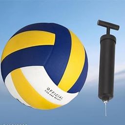 Play Zoo Volleyball Official Size 5 Waterproof Soft Sand Volley Balls for Beginners Adults Men Women Indoor Outdoor Pool Beach Gym Game Training Competition Play Gift (1 Pack),Multicolor-image-54