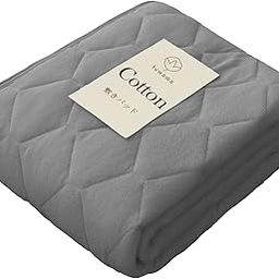 fuwawa Semi-Double Bed Pad, 100% Cotton, Terry Fabric, All Season [Teijin Mighty Top II Filling Used] Bed Pad, Pad, Pad, Padding Fabric, Smooth, Moisture Wicking, Quick Drying, Antibacterial, Odor-image-19