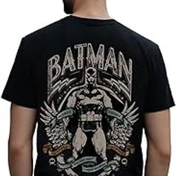 Official DC Merchandise Men's 100% Cotton Graphic Print Regular Fit Round Neck T-Shirt-image-73