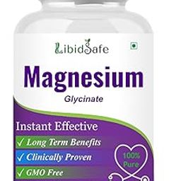 Ayurvedic Magnesium Glycinate Capsules - 200mg Tablets for good Absorption & Effectiveness - Pure & Potent Formula for Optimal Health - Pack of 30 Capsules for Long-lasting Benefits-image-44