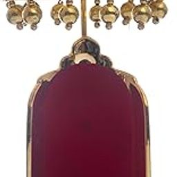 TEJ GIFTS Diamond Studded Metal Umbrella Chhatra for God Idol, Car Dashboard/Office Desk/Table/Home Decor Showpiece, Chatri Aasan for God Murti, Ideal Gift Item for Housewarming-21