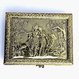 BLACK FEATHER Square Designer, Decorative, Handicraft Empty Dry Fruit/Marriage Gift/Wooden Dry Fruit Box/Sweets, Supari Box (Four Section Box)-image-47