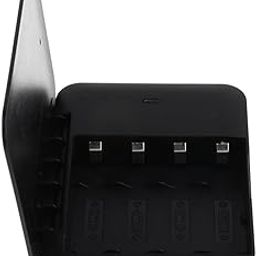 CALANDIS® Universal 4X Aa Battery USB Travel Emergency Charger for Phones Mp3 Black-14