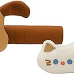 Cartoon Door Handle Gloves for Kids – Soft Dog & Cat Design Door Covers, Fun Room Decor, Playful and Safety Child Door Protectors, Shock-Absorbing Handle Guards, Cute Home Accessories (Pack of 2)-image-62