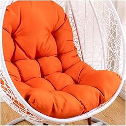 ANAND INDIA GROUPS Hanging Swing Chair Big Cushion, Garden, Patio Swing Chair Cushion- Skin-Friendly Soft Swing Chair Cushion for Indoor, Outdoor, Balcony, Garden, Patio (Orange)-image-70