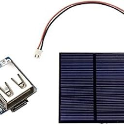 6V-100MAH Mini Solar Panel and 5V Step Up Power Module Charging Protection Board-8