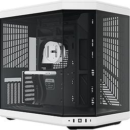 HYTE Y70 Upgraded Modern Aesthetic Dual Chamber Panoramic Tempered Glass Mid-Tower ATX Computer Gaming Case with PCIE 4.0 Riser Cable Included, White (CS-HYTE-Y70-BW)-26