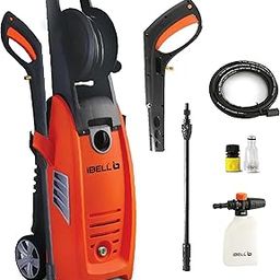 IBELL WIND79 Induction Motor High Pressure Washer, 1800 Watts Motor, 140 Bars, 7L/Min Flow Rate, 5 Meters Outlet Hose, for Car, Bike and Home Cleaning Purpose Turbo Nozzle (Premium Edition)-image-43