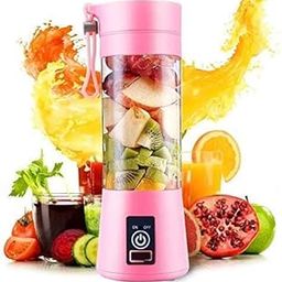 KESNOMA PORTABLE 6 BLADE JUICER CUP for VEGETABLES & FRUIT JUICE MAKER With USB RECHARGEABLE BLENDER MIXER-image-89