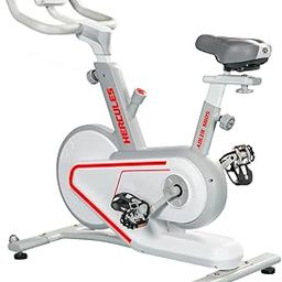 Hercules Fitness Spin Bike SB05 8 KG Fly wheels 3 Peice Crank design and Heart Rate Sensor for Fitness at Home Workouts Max Weight Capacity: 120 kg Home Gym-27