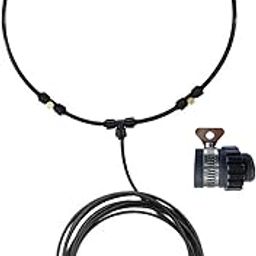 bnf®Fan Misting Kits Portable Misting Cooling System for Outside Deck Greenhouse 24inch|Home & Garden | Home Improvement | Heating, Cooling & Air-image-52