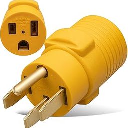 MECMO Nema 14-50P to 6-50R Compact Soldering Iron Adapter Cable, 50 Amp 4 Prong RV Generator Male to 3 Prong Soldering Iron Outlet for Soldering Iron Generator, Heavy Duty Adapter-image-33