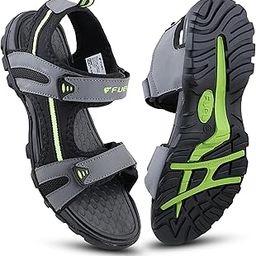 Sandals & Floaters for Mens & Boys Comfortable & Lightweight Dailywear, Anti-Skid Flexible & Breathable for Running, Walking Stylish Casual Sandal For Gents (Punch-01)-image-77