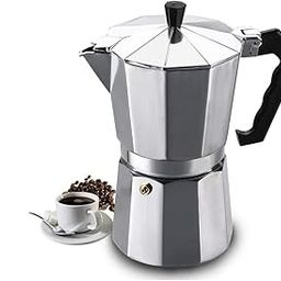 Hetzon Sales Moka Express 3 Cups Espresso Coffee Maker/Percolator/Stovetop/Filter Coffee Maker for an Italian Mocha Coffee Moka Pot (150 ML)-image-23