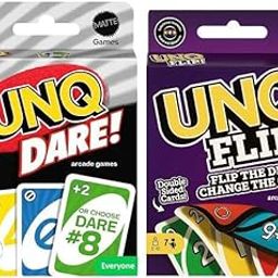 ARCADE GAMES Matte UNQ FLIP & Dare | Combo Pack of 2 | Family Fun Card Games for Kids, Adults & Teens | Portable Travel Game | Fast-Paced Strategy, Action & Reversible Play | Perfect for Gifting-image-19