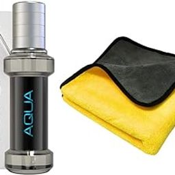 Involve your senses Element Aqua car perfume (Pack 1) with Microfiber Cloth (Multicolor)|car Accessories interior|car perfumes and fresheners for car|Microfiber Cloth for car Cleaning, liquid-picture-18