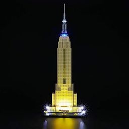 BRIKSMAX LED Kit for Lego Architecture The Empire State, Compatible with Lego Model 21046, Construction Model Not Included-image-50