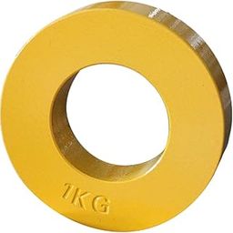 ATORSE Steel Olympic Fractional Weight Plate Micro Fraction Plates Yellow 1kg-picture-19