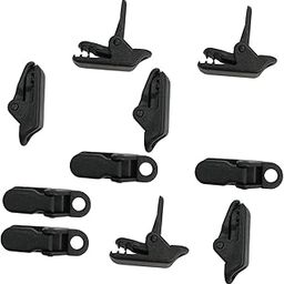 LOOM TREE® 10X Heavy Duty Lock Grips Canopies Clamps for Awnings Sunshades Truck Covers Black | Outdoor Sports | Camping & Hiking | Tents & Canopies | Tent & Canopy Accessories-image-1