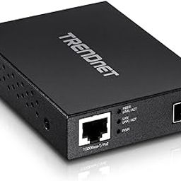TRENDnet Gigabit Poe Pd SFP Fiber Media Converter, Poe Powered 100/1000Base-T to SFP Fiber Media Converter, Compact Design, TFC-Pgsfp-image-43