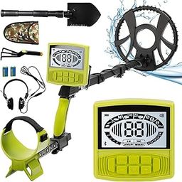 XDOVET Metal Detector for Adults, 5 Professional Mode with Higher Accuracy 11" Waterproof Search Coil, Adjustable Stem, Great for Detecting Gold, Coin, Treasure Hunting-12