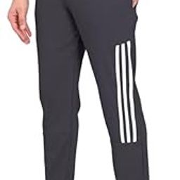 PAMIRI Men's Regular Fit Track Pants | Rapid Dry Antimicrobial | Comfortable Athletic Wear with Drawstring & Zipper Pockets-image-92