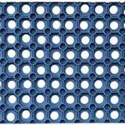 Door Mat| Anti-Slip and Water Proof Rubber Mat| Strong PVC and Solid Print Door Mat for Home, Outdoor Entrace Mats| Blue, Pack of 1-21