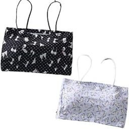 Women Bra - Girls Bra Padded Bra Sports Bra Printed Bra (Full Coverage, Removable Padded) Free Size (28=30=32=34) Combo Bra Pack of 2 PIS-8
