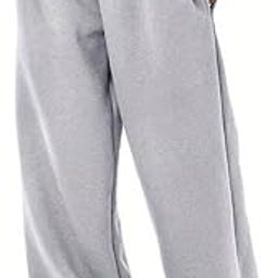 Women's/Unisex ONESOPEN Bottom Drawstring Pure Cotton Stretchable Baggy Jogger Pants-picture-41
