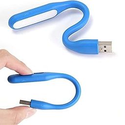 Tradify All Mini Portable Flexible USB LED Lamp, Multicolour, Set of 2(Random Color Will be dispatched)-2